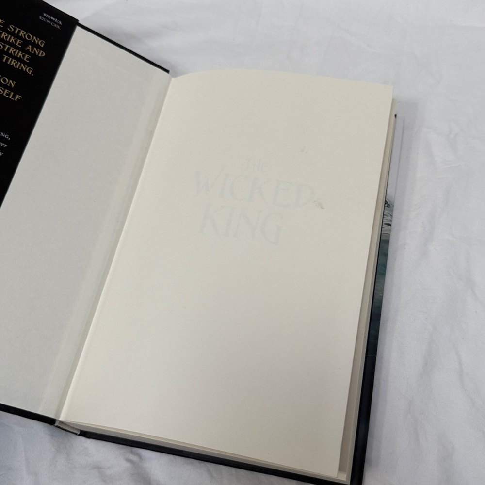 “The Cruel Prince” & “The Wicked King” Hardcover Fantasy Book Set by Holly Black - Picture 15 of 16